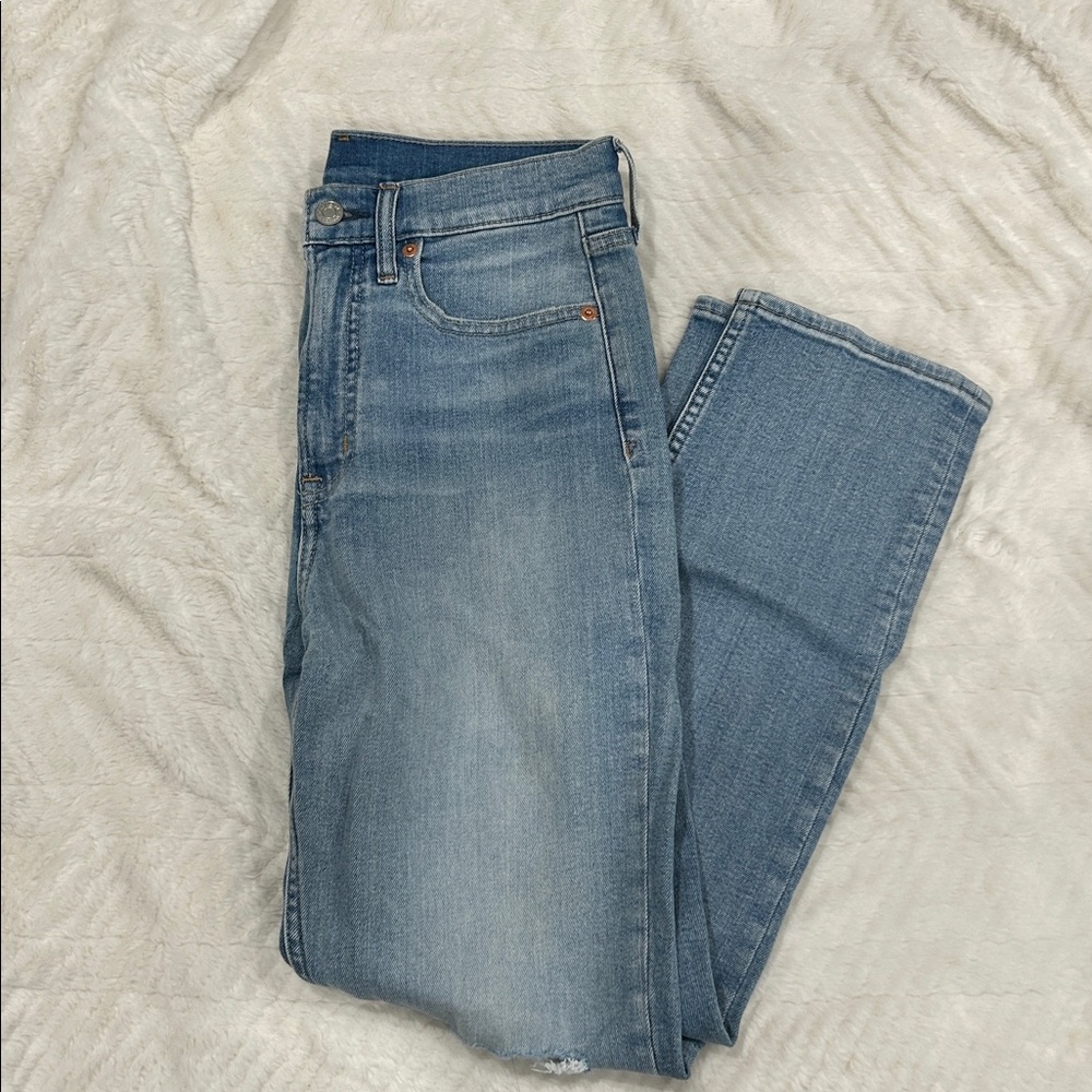 Light Blue Distressed Women’s Jeans